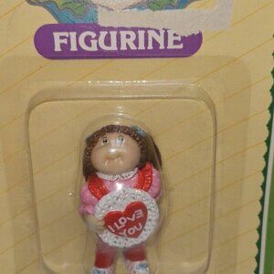 Vintage 1984 Spindex Mini 2.25" Figurine- Cabbage Patch Kids - I Love You Girl